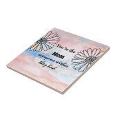 マザーズデイ引用文装飾瓦 タイル (側面)