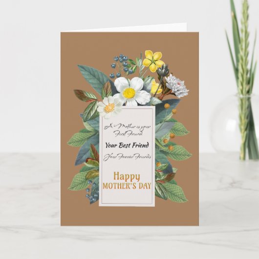 マザーズデイ引用文 カード (正面)