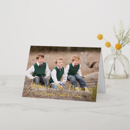 マザーズデイ恵みホリデーカード 箔グリーティングカード