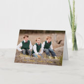 マザーズデイ恵みホリデーカード 箔グリーティングカード (正面)