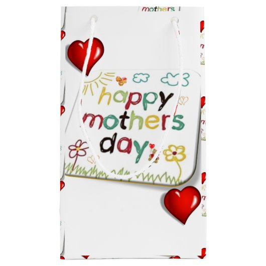 マザーズデイ抱き枕 スモールペーパーバッグ (裏面)