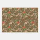 マザーズデイ春の花ベルズガーデンリザード ラッピングペーパーシート (正面2)