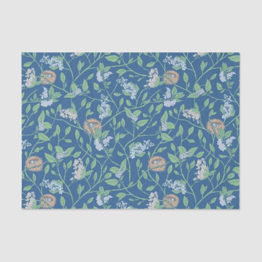 マザーズデイ春ガーデンロビンエッグインネスト 薄葉紙 (正面)