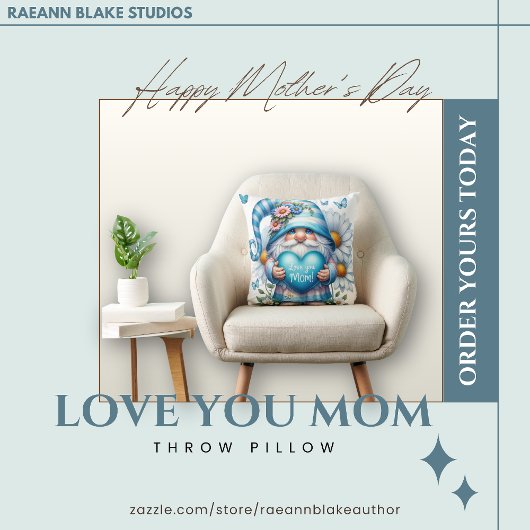 マザーズデイ格言装飾用クッション クッション