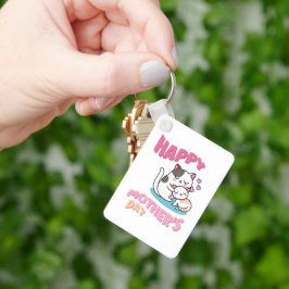 マザーズデイ猫かわいいスタイル キーホルダー