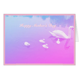 マザーズデイ美しい白鳥の湖