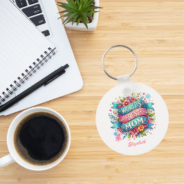 マザーズデイ自然愛好家フローラ キーホルダー