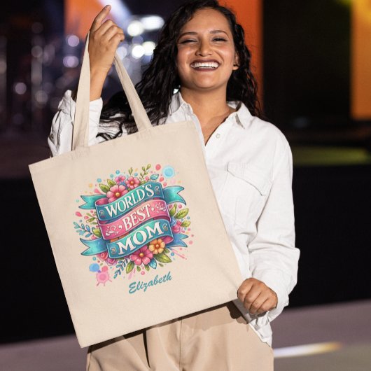 マザーズデイ自然愛好家フローラ トートバッグ