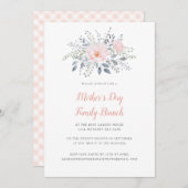 マザーズデイ赤面フローラ 招待状 (正面/裏面)