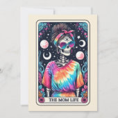 マザーズデイ スケルトンママ ライフ タロット カード (正面)