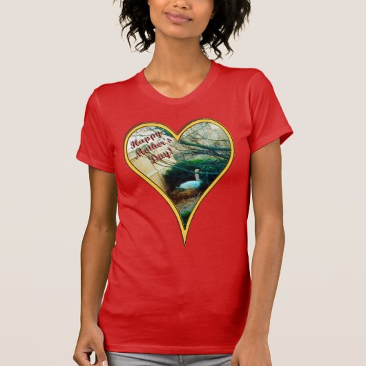 マザーズデイ・スワン Tシャツ (正面)