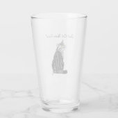 マザーズデイ・タビー・キャット タンブラーグラス (裏面)