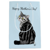 マザーズデイ・タビー・キャット ミディアムペーパーバッグ (正面)