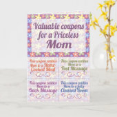 マザーズデークーポン券 カード (黄色い花)