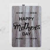 マザーズデー グレイ バーン ウッド 2025 シーズンカード (正面/裏面)