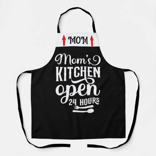 マザーズパーソナライズされたデイギフトキッチンユニークエプロン エプロン (正面)