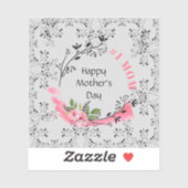 マザーズパーソナライズされたデイギフト#No1MOMシック シール (シート)