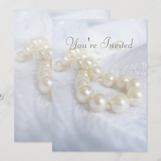 マザーズパール 招待状 (正面/裏面)
