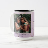 マザーズモダンデイパステルエレガントキンツギ引用文 コーヒーマグカップ (正面左)