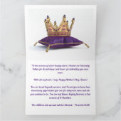 マザーズ信仰への献上品 カード (内部)