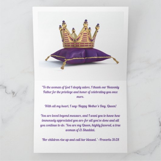 マザーズ信仰への献上品 カード (内部)