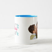 マザーズ写真マグカップ | カスタムマグ ツートーンマグカップ (中央)