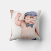 マザーズ感動的デイ引用文写真テンプレート クッション (裏面)