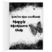 マザーズ日ゴシックピンクオレンジ、スカル、ハート (内側 (右))