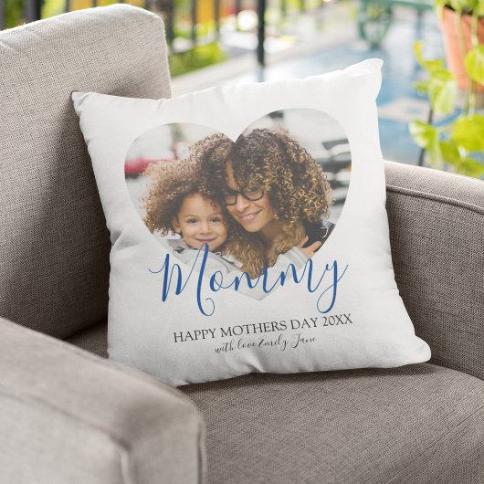 マザーズ日ハート写真記念装飾用クッション クッション