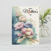 マザーズ日フローラ&ボタニカルホリデーカード シーズンカード (スタンド正面)