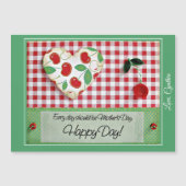 マザーズ日次元クイルさくらんぼマグネットカード (正面)