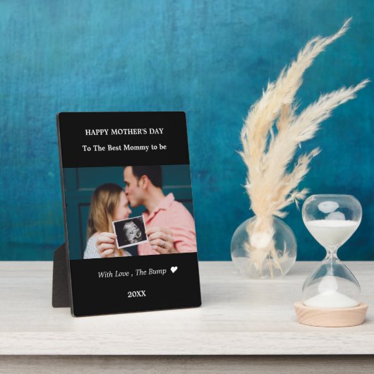 マザーズ最高のデイママへフォトソノグラムバンプ フォトプラーク (側面)