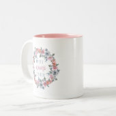 マザーズ最高のデーミミエバーフローラ ツートーンマグカップ (正面左)