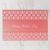 マザーズ紙プレイスマット ペーパーパッド (正面)