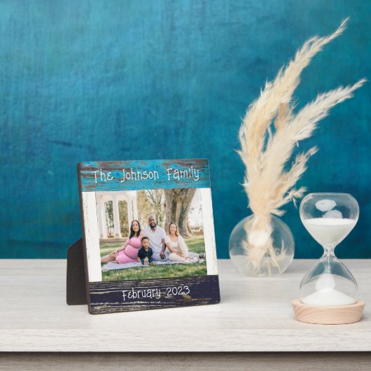 マザーズ素朴デイブルーウッドフォトファミリー名 フォトプラーク (インサイチュ)