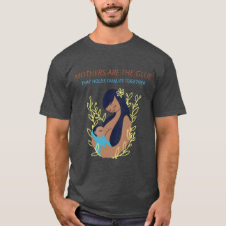 マザーズ・アレヘ・グルエハットが家族への贈り物を持つ Tシャツ