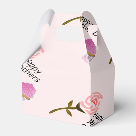 マザーズ・カップケーキ・ピンク フェイバーボックス (正面サイド)