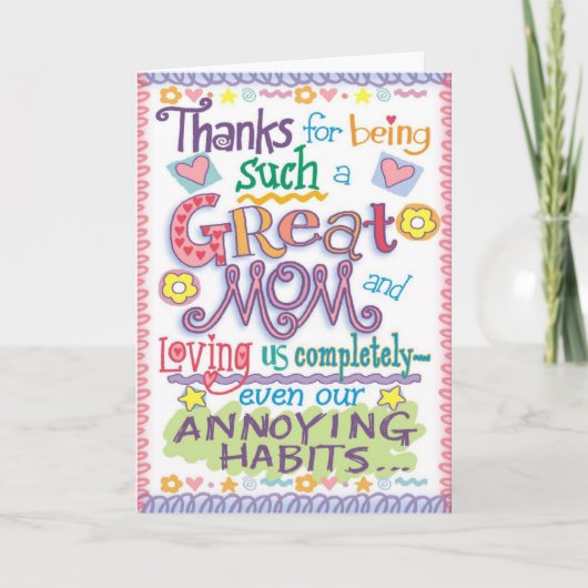 マザーズ・カード カード (正面)