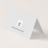 マザーズ・デイタイポグラフィ 名刺 (裏面)