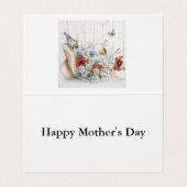 マザーズ・デイタイポグラフィ 名刺 (内部フラット)