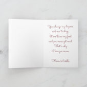 マザーズ・デイベビー・エレファントママ&ベビー カード (内部)