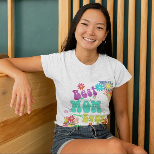 マザーズ・デイレトログルービーフローラ最高の・マームエバー Tシャツ