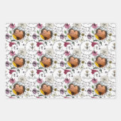 マザーズ・デイ写真クイーンビーフローラ ラッピングペーパーシート (正面3)