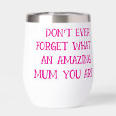 マザーズ・デイ可愛いウサギとバンニーをラム水に (背面)