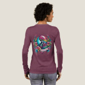 マザーズ・デイ長袖 トライブレンドTシャツ (背面全体)