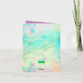 マザーズ・デイ・さくらんぼの花 カード (裏面)