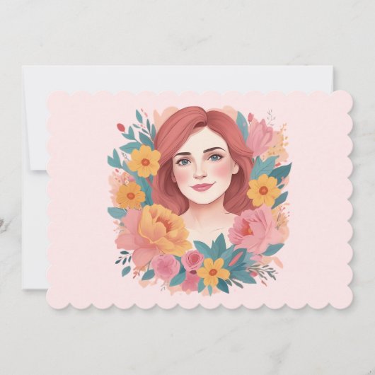 マザーズ・デイ・イラストレーター シーズンカード (正面)