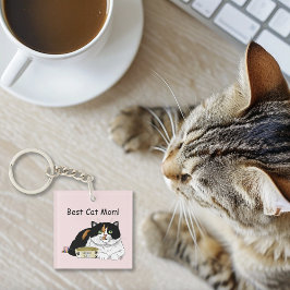 マザーズ・デイ・カリコ・キャット キーホルダー