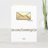 マザーズ・デイ・カード カード (裏面)