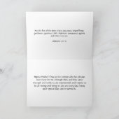 マザーズ・デイ・カード・ティーカップ カード (内部)